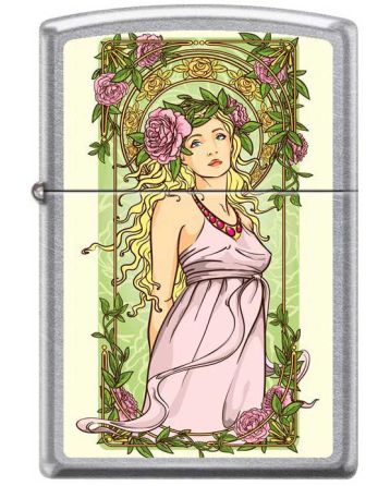 25972 Nouveau Floral Woman
