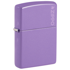 66081 Smoky Lavender Zippo Logo