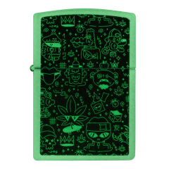 66102 Cannabis Doodle