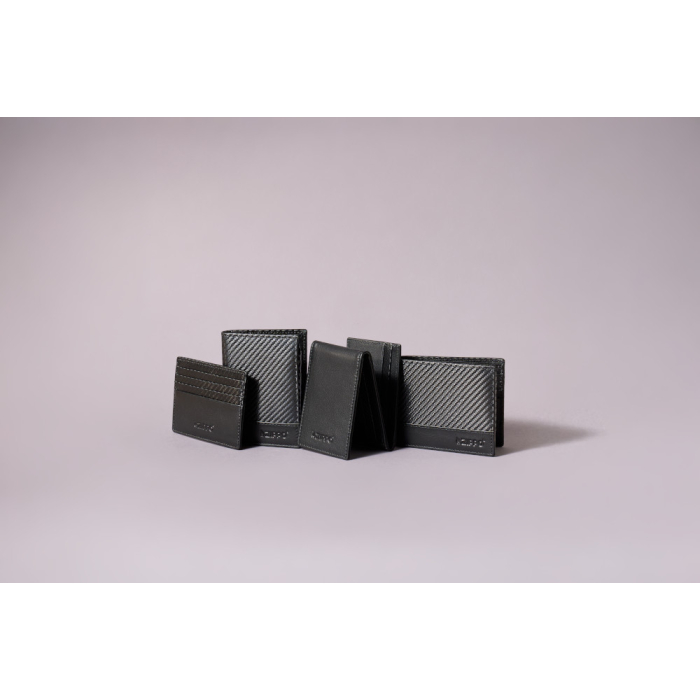 44188 Kožená peněženka Zippo Carbon