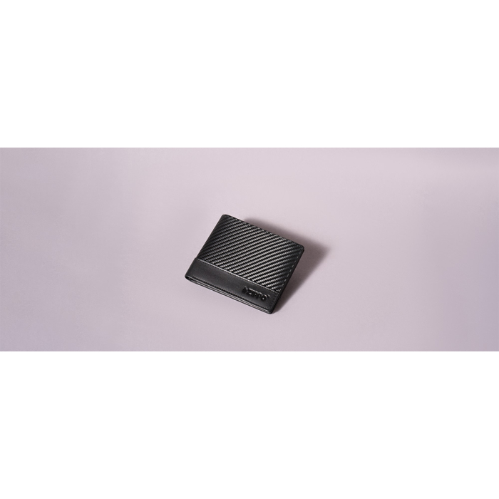 44188 Kožená peněženka Zippo Carbon