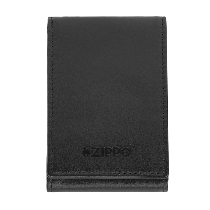 44192 Kožené pouzdro na karty Zippo Carbon
