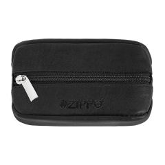 44195 Kožené pouzdro na mince Zippo Carbon