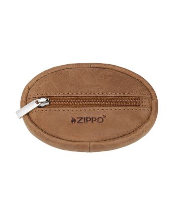 44200 Kožené pouzdro na mince Zippo Vintage