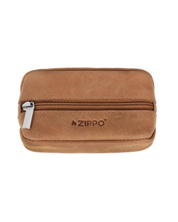 44201 Kožené pouzdro na mince Zippo Vintage