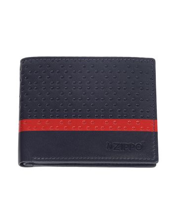 44203 Kožená peněženka Zippo Navy