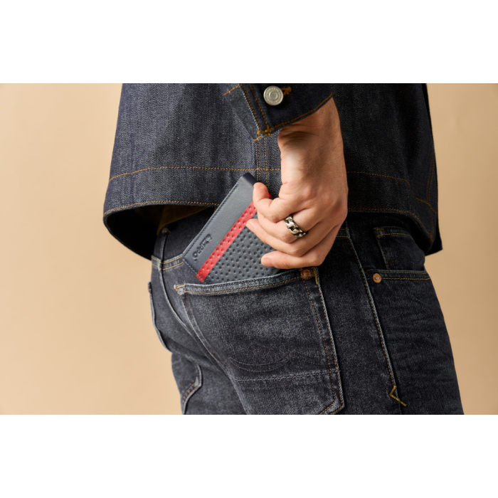 44203 Kožená peněženka Zippo Navy