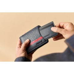 44206 Kožená peněženka Zippo Navy