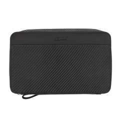 44207 Kožená cestovní taška na doutníky Zippo Carbon