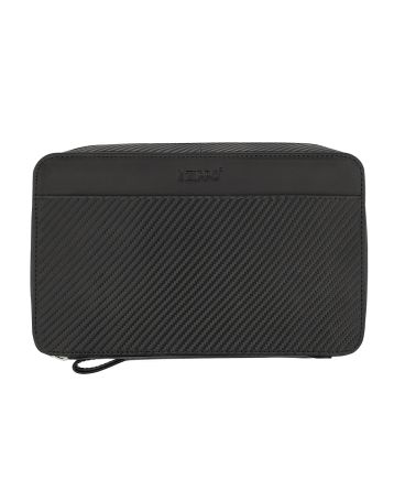 44207 Kožená cestovní taška na doutníky Zippo Carbon