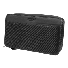 44207 Kožená cestovní taška na doutníky Zippo Carbon