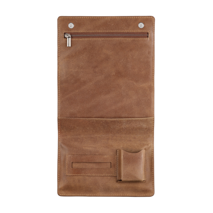 44211 Kožené pouzdro na tabák Zippo Vintage