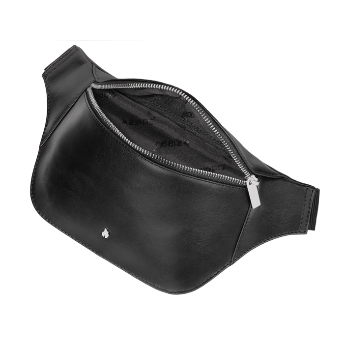 44213 Kožená crossbody taška Zippo Signature