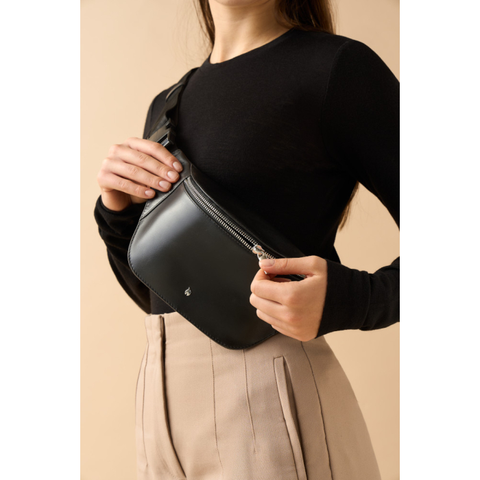 44213 Kožená crossbody taška Zippo Signature