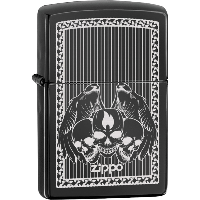 26667 Zippo Skulls