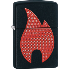 26747 Bling Zippo Flame