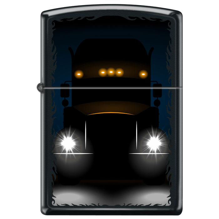 26825 Semitruck at Night