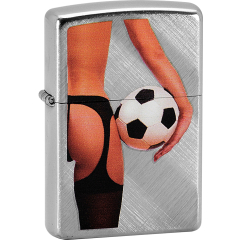 27111 Lady and Soccer Ball