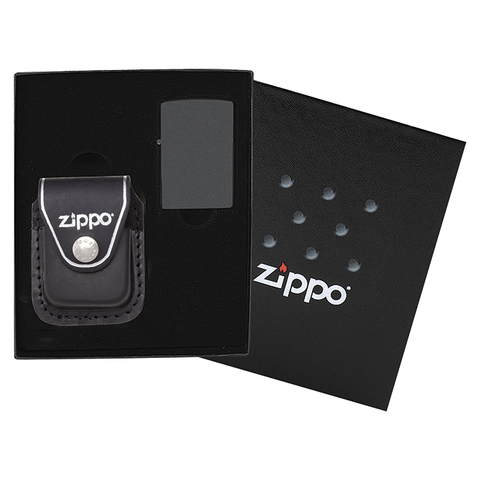 44066 Dárková kazeta Zippo s černým pouzdrem