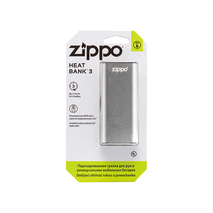 41078 Zippo HeatBank™ 3 Silver