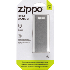 41078 Zippo HeatBank™ 3 Silver