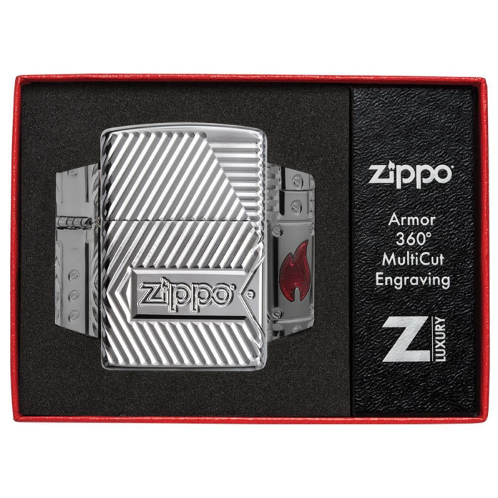 22048 Zippo Bolts Design