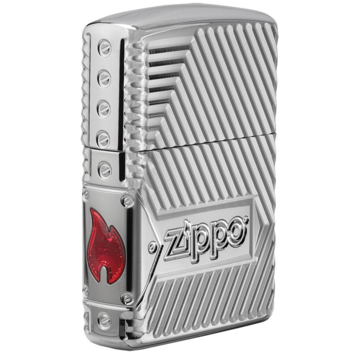 22048 Zippo Bolts Design