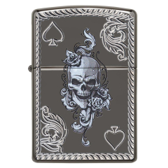 25498 Spade & Skull Design