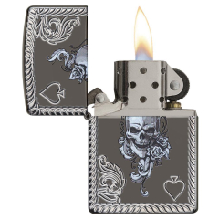 25498 Spade & Skull Design