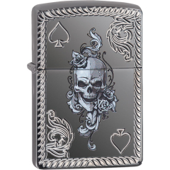 25498 Spade & Skull Design