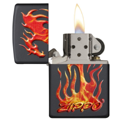 26845 Zippo Flaming Dragon Design