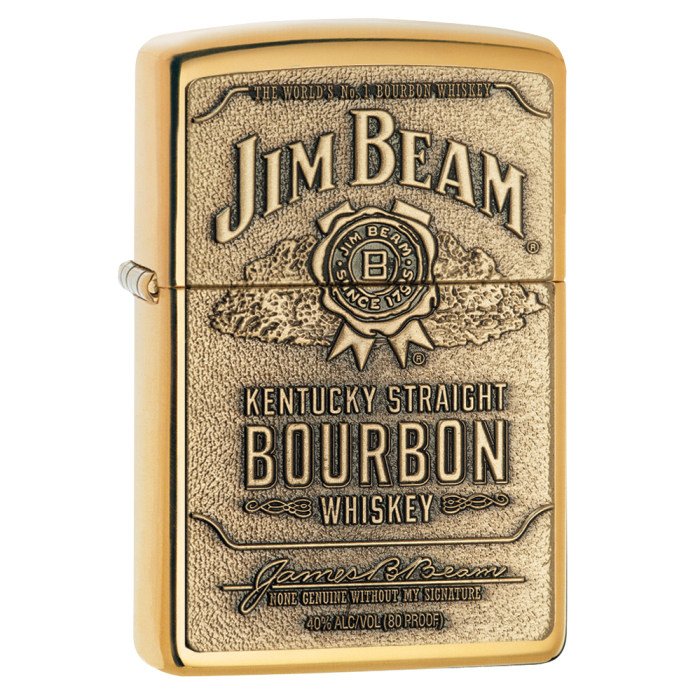 23156 Jim Beam® Brass Emblem