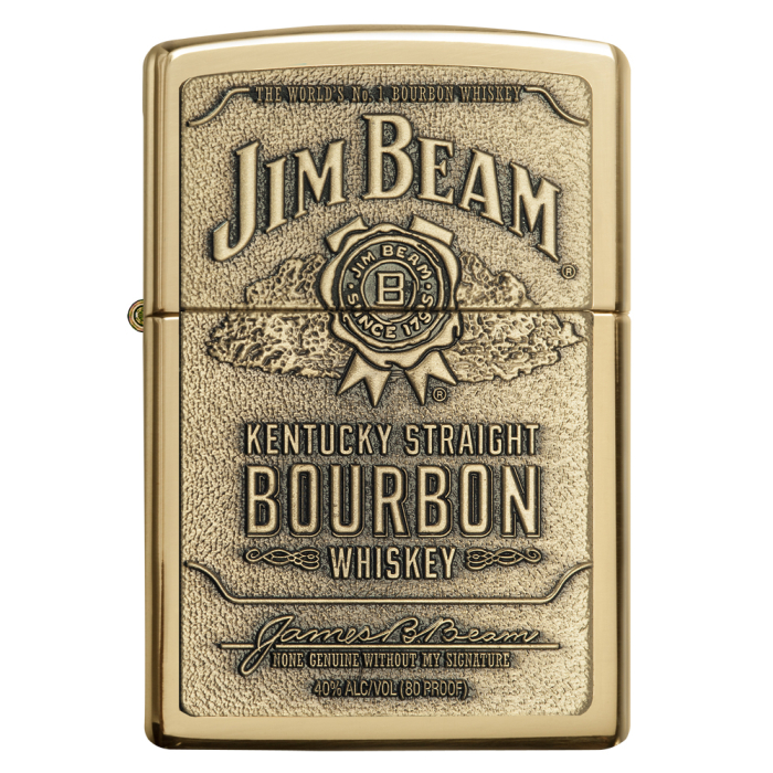 23156 Jim Beam® Brass Emblem