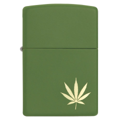 26834 Marijuana Leaf on the Side