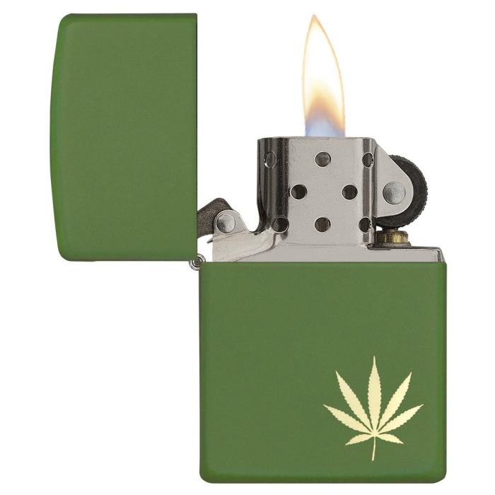 26834 Marijuana Leaf on the Side