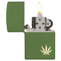 26834 Marijuana Leaf on the Side