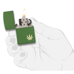26834 Marijuana Leaf on the Side