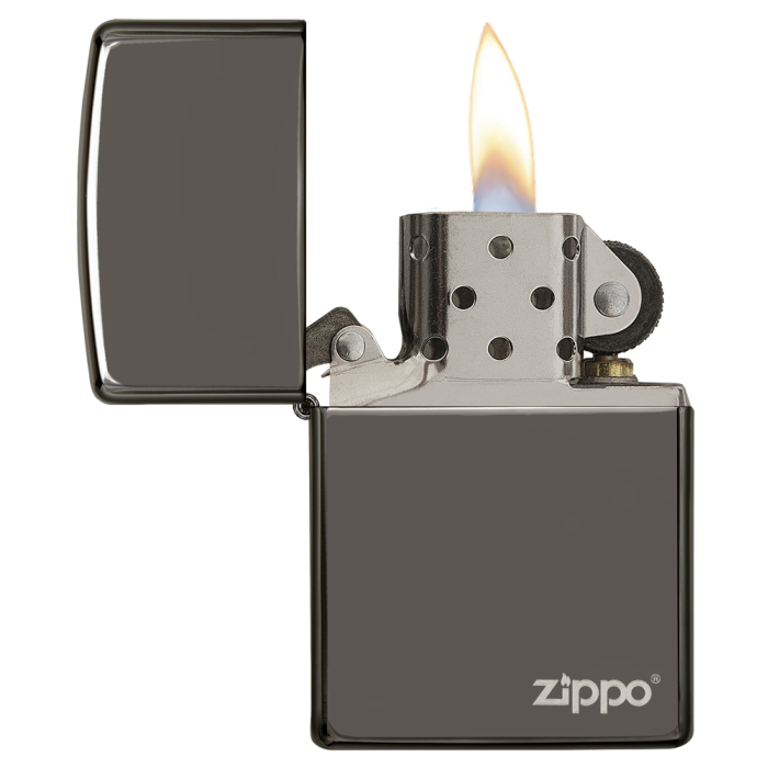 25080 Black Ice® Zippo Logo
