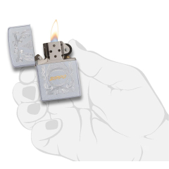 20425 Zippo Gold Script