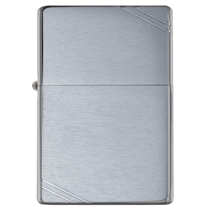 21018 Brushed Chrome Vintage with Slashes