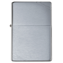21018 Brushed Chrome Vintage with Slashes