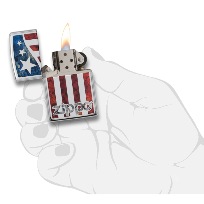 22977 Zippo US Flag