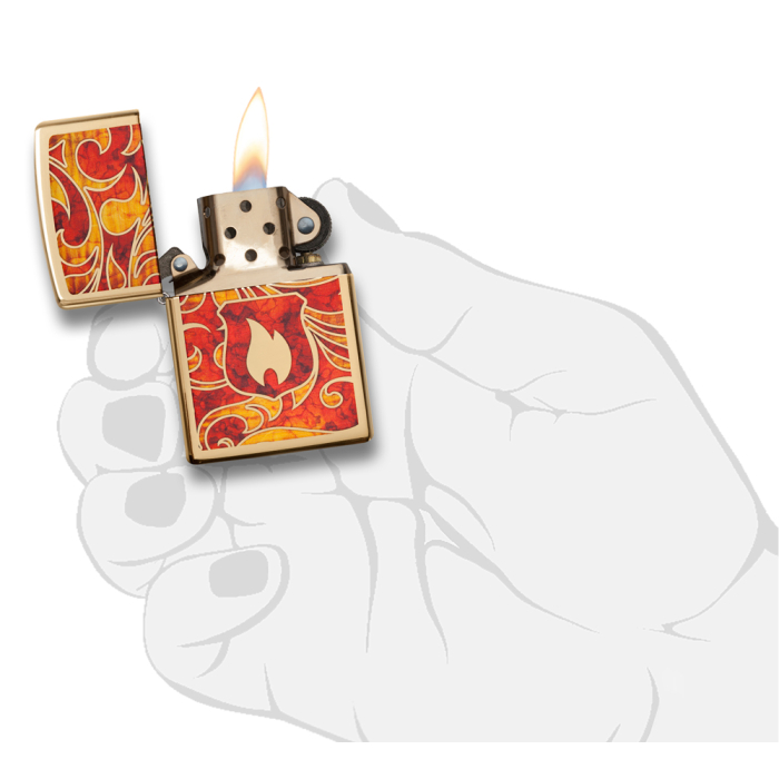 24186 Zippo Shield
