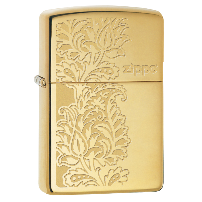 24195 Paisley Zippo Design