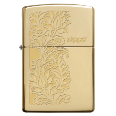 24195 Paisley Zippo Design