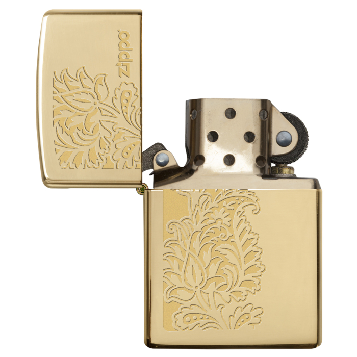 24195 Paisley Zippo Design