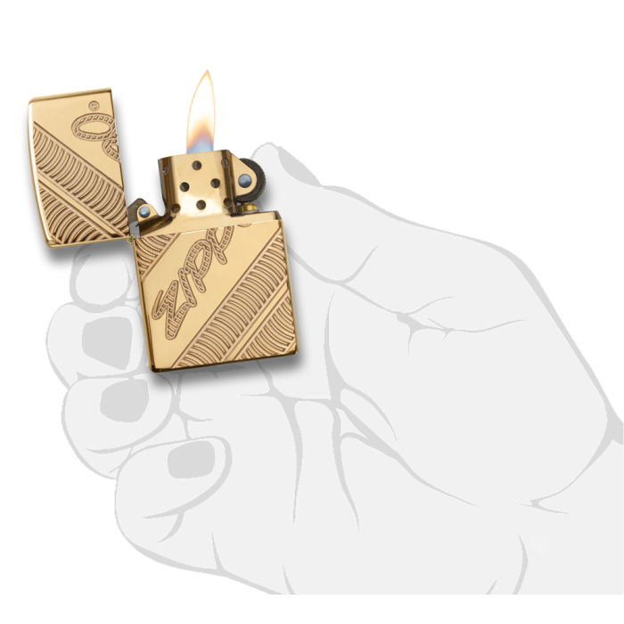 24196 Zippo Coiled