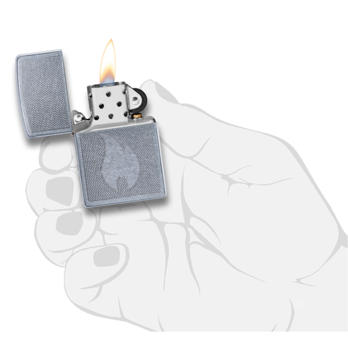25505 Zippo Flame Design