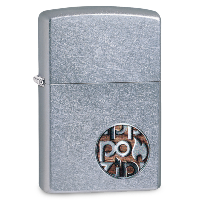 25513 Zippo Button Logo