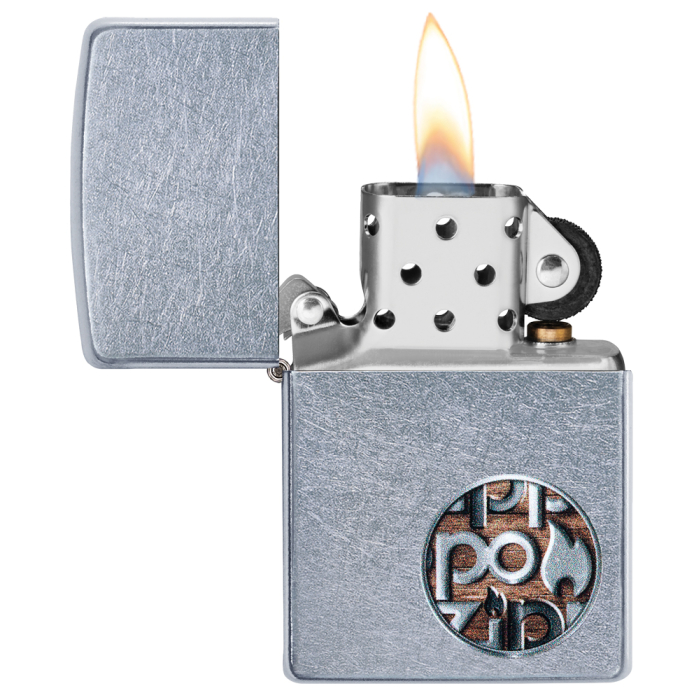 25513 Zippo Button Logo